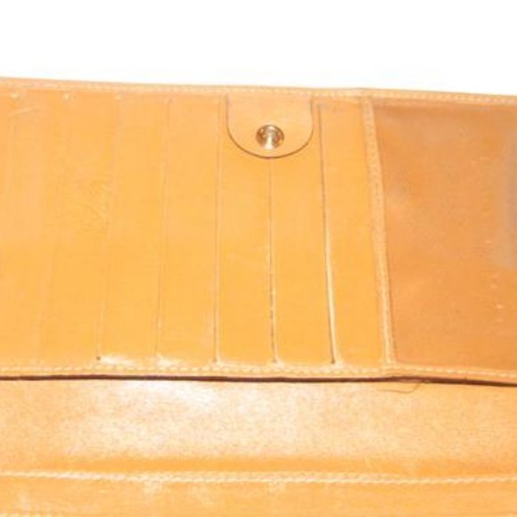 Fendi Brown Black Thin Striped Coated Canvas - Picture 4 of 10